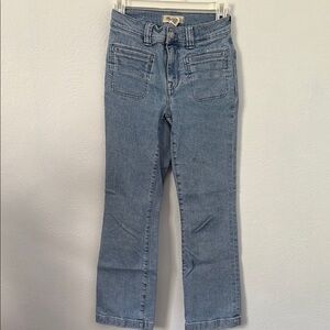 Madewell Blue Straight Leg Jeans Classic Style